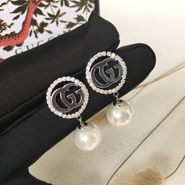 GUCCi飾品 古馳2019新款耳環 Gucci雙G耳釘  zgbq1165